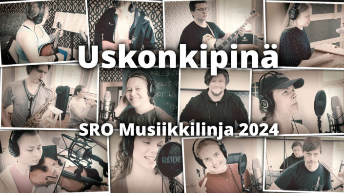 Uskonkipinä messulaulun kansikuva