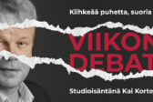 Viikon debattia luotsaa Kai Kortelainen.